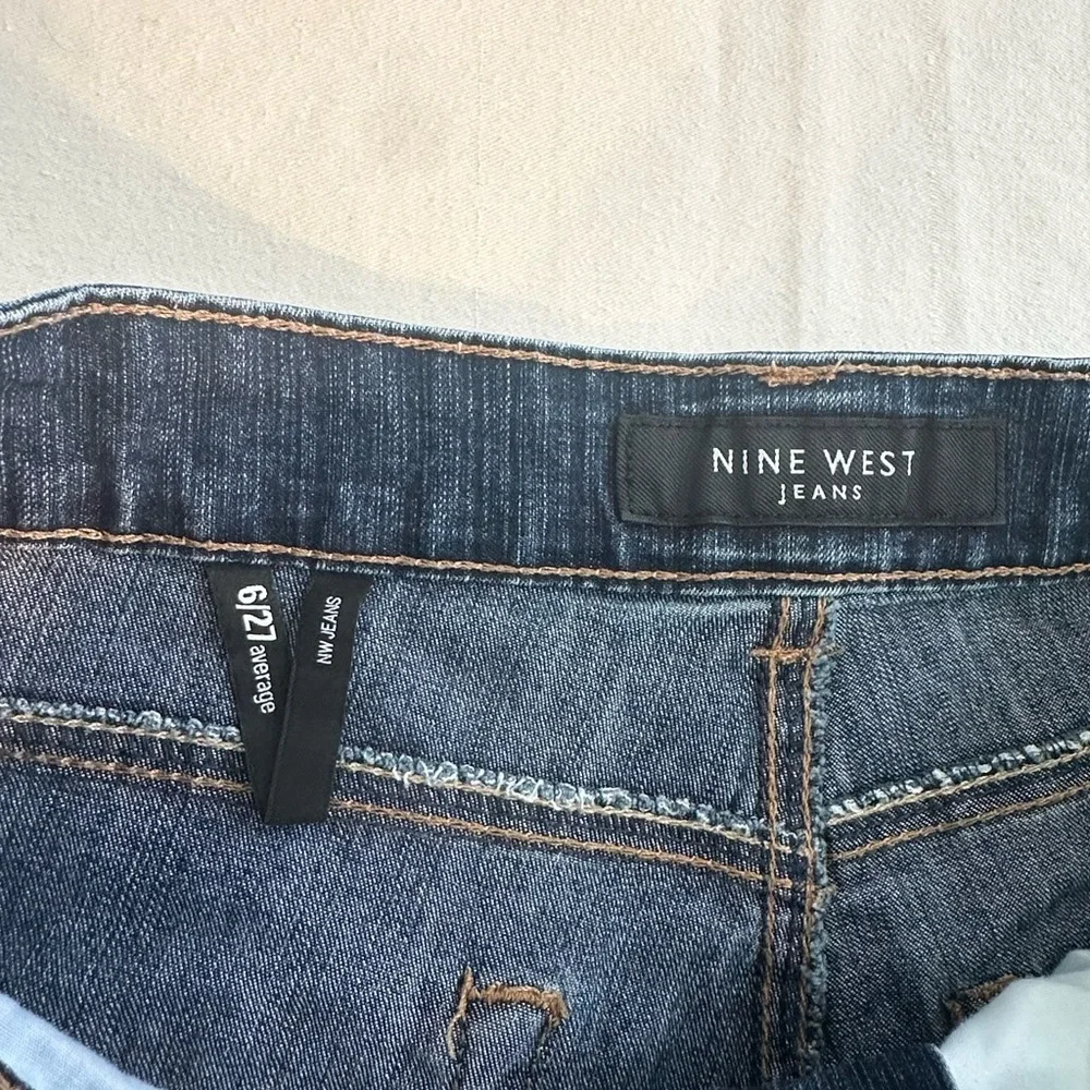Nine West Denim Long Shorts - 14” Inseam - Like New Size 6